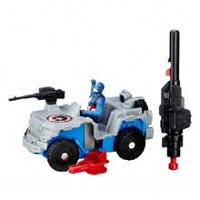 Hasbro Miniverse - Combat Racer Figure With Blast-Action 4X4 - (B6770)