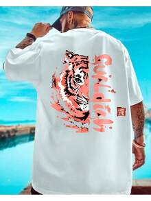 Unisex T-Shirt 100% Cotton Streetwear New Release Shipping Various Colors!! PLUS SIZE - 白色 - 查看 1