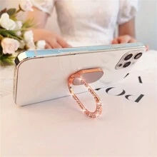 Luxuriöser Metall-Mobilring-Halter - 360° Drehung, perfekt für Männer & Frauen - TV-Serien Uhren & Handyzubehör kompatibel mit iPhone, Android-Handy, Geschenk zum Geburtstag, für Familie, Freunde Fingerring-Halter, Handygriff