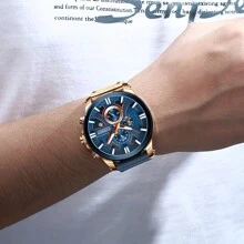 Curren Montre De Sport Multifonctionnelle Étanche Pour Homme Curren Avec Minuterie