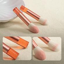 Bộ 8 cọ trang điểm mini Fantasy cầm tay, cọ du lịch lông mềm, cán ngắn, màu cam, cảm giác chất lượng cao, phấn phủ, tạo khối, phấn mắt, phấn má hồng, dụng cụ trang điểm & quà tặng Giáng sinh, bộ cọ, bộ cọ trang điểm, bộ cọ trang điểm, bộ trang điểm hoàn chỉnh, bộ cọ trang điểm, bộ trang điểm hoàn chỉnh, bộ cọ, bộ cọ trang điểm, bộ quà tặng trang điểm, bộ - trái cam - Xem 2