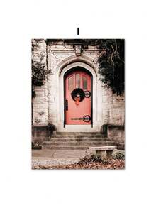 1pc Winter Train Door Snow Tree Car Christmas Wall Art Canvas Prints Nordic Posters Wall Decor Pictures Painting Living Room Decor Không có khung - Nhiều màu - Xem 26