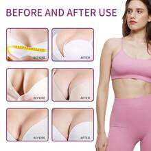 20g 紧致丰胸霜，专门针对胸部，抗皱，提升，富含胶原蛋白的按摩滚轮 - 白色 - 查看 5