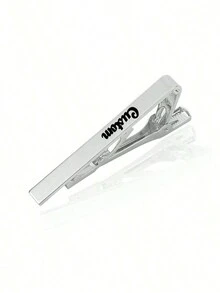 1 件个性化领带夹，适合伴郎或引宾员，男士定制雕刻领带夹珠宝，新郎、父亲、新娘父亲的婚礼纪念品。“永远是你的小女孩”定制礼物，适合父亲和女儿 - 銀色 - 查看 2