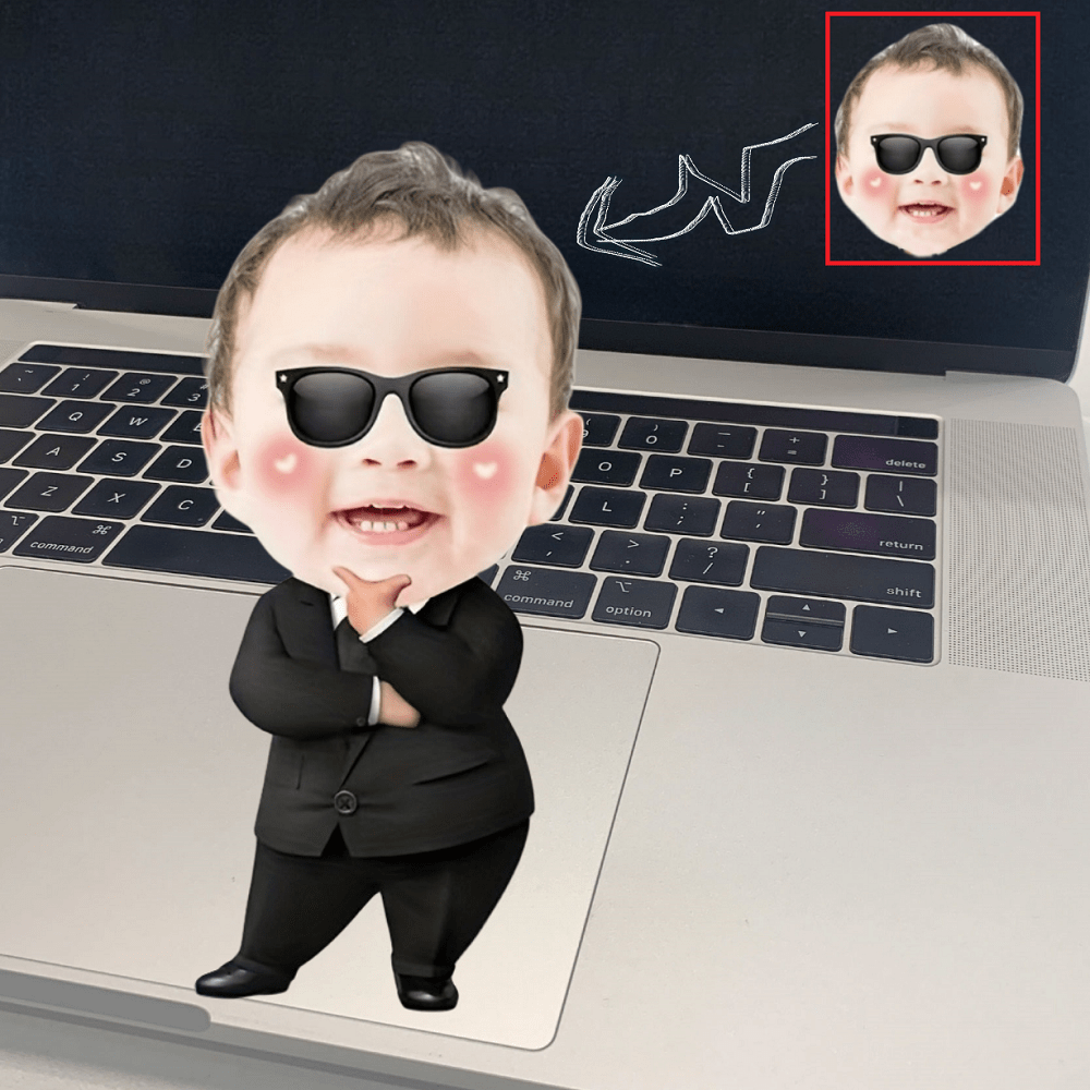 Almofada de pelúcia impressa em 3D personalizável - Foto personalizada DIY, impressão frente e verso, fecho de zíper, design de corpo de terno bonito, perfeito para decoração de sofá e quarto, presente exclusivo para família, amigos, Natal, aniversário - disponível em vários tamanhos