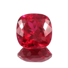 One 100% Lab Grown Ruby Various Shapes Gemstone For Charms Advanced Jewelry Making Materials(The Size Is Based On The SKU Image)