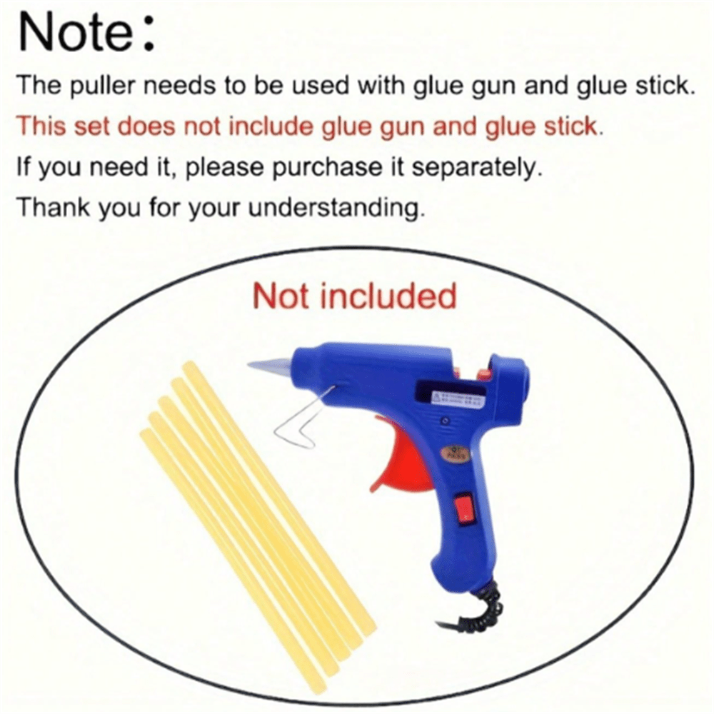 Besper Car Disassembly Tooth Extractor Body Paint Free Dent Repair Kit