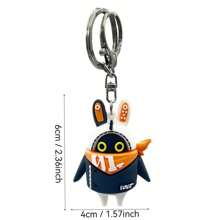 Anime Game Zenless Zone Zero ZZZ Bangboo Cosplay Keychain PVC Keyring Accessory Props Jewelry Gift Cute Zinc Alloy - Multicolor - View 6