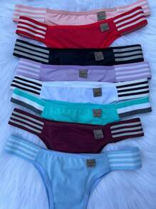 Kit With 3 ASSORTED SORES Side Elastic Panties - 彩色 - 查看 2