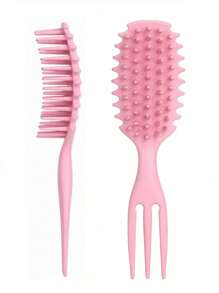 2024 Newest Curl And Styling Brush For Defining Curly Hair - Bristle Detangling Comb For Combing Men's And Women's Curls,Nylon Bristle Brush, Reduces Pulling And Separation,Designed For Curly Hair.By Candybrush,Back To School,Travel Holiday Essentials,Hair Accessories For Women,Brush,Hair Brushes,Edge Brush,Brush Hair,Hair Comb,Comb Hair,Detangling Brush,Ball Brush,Mini Hair Brush,Hair Brush Set,Wooden Comb, Comb, Slick Back Brush, Hairbrush, Edge Brush, Brush Hair, Hair Comb, Hair Brush Set, Comb Hair, Mini Hair Brush, Detangling Brush,Hair Products, Hair Tools, Hair Stuff, Hair Care, Curly Hair Brush, Barber, Barber Accessories, Hairdressing Equipment - Multicolor - View 18