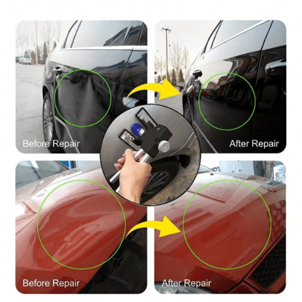 Besper Car Disassembly Tooth Extractor Body Paint Free Dent Repair Kit