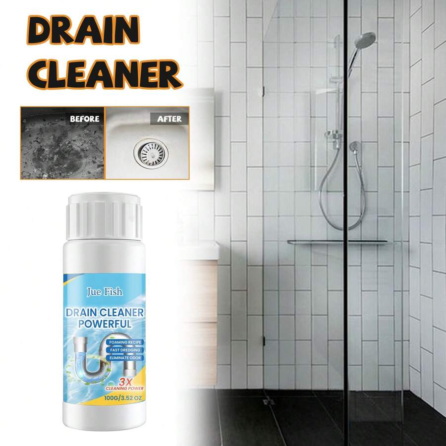 Pipe Dredging Agent Dissolves Sewage Pipe Grease Kitchen Toilet Toilet