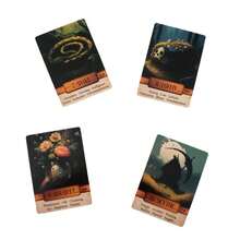Le Claire Lenormand 神谕卡 | 便携尺寸，36 张卡片 | 占卜游戏 | 符文塔罗牌，圣诞节，游戏礼物，流行棋盘游戏，英文卡牌，经典塔罗牌占卜和桌面游戏 | 派对占卜游戏，高品质卡片材料，适合 14 岁以上儿童 - Le Claire Lenormand - 查看 6