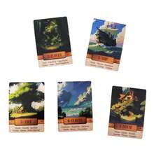 Le Claire Lenormand 神谕卡 | 便携尺寸，36 张卡片 | 占卜游戏 | 符文塔罗牌，圣诞节，游戏礼物，流行棋盘游戏，英文卡牌，经典塔罗牌占卜和桌面游戏 | 派对占卜游戏，高品质卡片材料，适合 14 岁以上儿童 - Le Claire Lenormand - 查看 7