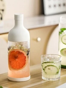 800/1000ML Glass Cold Brew Tea Bottle - Multiple Colors, Large Capacity Home & Outdoor Use, Cold Infuse Tea Cup, Juice, Suitable For Bubble Tea, Iced Coffee, Tea - Multicolor - View 6