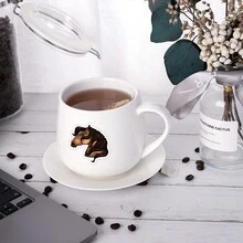 60 件马贴纸，骑马贴纸套装，适用于水瓶、笔记本电脑、汽车、行李箱、马礼物，适合女孩、女士和儿童 - 彩色 - 查看 7