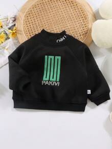 Young Boy Thicker Fleece Hoodie, & Girls Winter New Velvet Sweatshirt, Fashionable Warm Base Layer