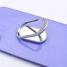 Luxuriöser Metall-Mobilring-Halter - 360° Drehung, perfekt für Männer & Frauen - TV-Serien Uhren & Handyzubehör kompatibel mit iPhone, Android-Handy, Geschenk zum Geburtstag, für Familie, Freunde Fingerring-Halter, Handygriff