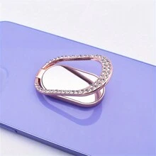 Luxuriöser Metall-Mobilring-Halter - 360° Drehung, perfekt für Männer & Frauen - TV-Serien Uhren & Handyzubehör kompatibel mit iPhone, Android-Handy, Geschenk zum Geburtstag, für Familie, Freunde Fingerring-Halter, Handygriff