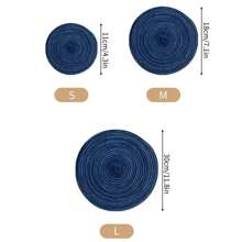 1 件娃娃屋微型地毯，1/6、1/12 比例娃娃屋迷你装饰品，逼真微型家具配件，角色扮演玩具，生日、圣诞节家居装饰礼物 - 彩色 - 查看 2