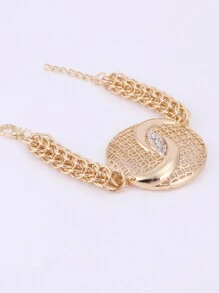 Luxury Dubai Crystal Necklace Jewelry Sets Fashion Nigerian Wedding African Beads Costume Jewelry