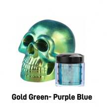 Chameleon Mica Powder, Colors Shift Mica Powder Set - Epoxy Resin Color Pigment Powder - Chameleon Powder - Holographic Mica Powder - Resin Pigment Craft Glitter Sequins For Epoxy Resin,UV Resin, Slime, Tumblers, Painting Arts 5g/Bottle - Chameleon Glitter - View 13