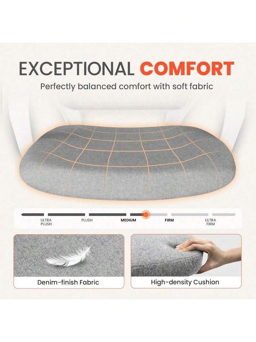 Ergonomic Desk Chair Mesh Computer Chair Lumbar Support Modern