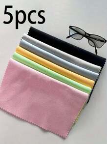 超细纤维清洁布，适用于清洁时尚眼镜、近视眼镜、手机屏幕、相机镜头、液晶电视屏幕，是返校和旅行必备品。 - 彩色 - 查看 14