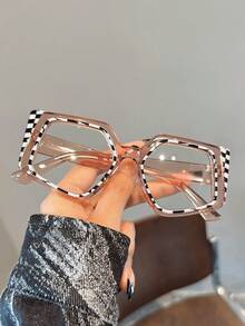 1 chiếc kính mắt mèo cổ điển dành cho nữ, kính mắt thời trang & sành điệu cho các buổi trình diễn thời trang thường ngày, phong cách độc đáo - Nhiều màu - Xem 13