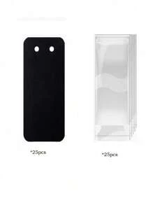 20/50/100 piezas de etiquetas y tarjetas de presentación para empaques de regalo, tarjetas de exhibición de llaveros, tarjetas de exhibición de collares - Multicolor - Ver 16