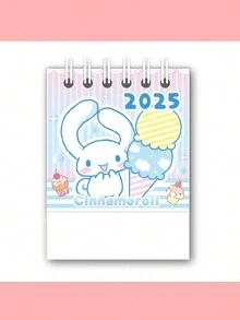 2025 Mini Desk Calendar Calendar 2025 New Lomi Desktop Ornament Children's Check-In Notepad - Multicolor - View 5
