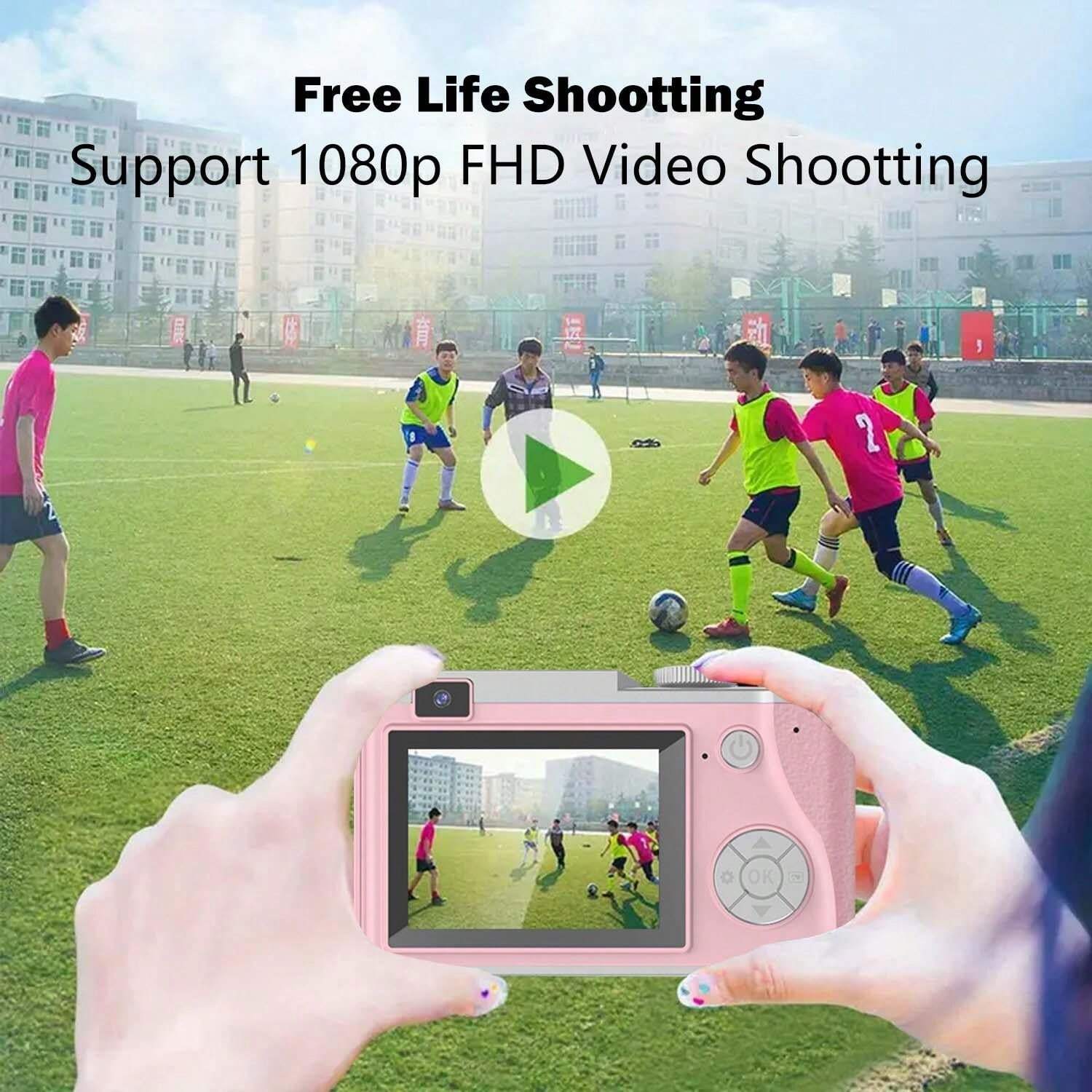 Upgrade Digital Camera, Full High Definition 1080P Camera, Compact