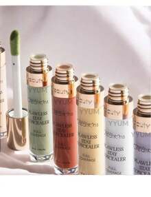 CORRECTOR LIQUIDO ''FLAWLESS STAY'' BEAUTY CREATIONS ORIGINAL CORRECTOR FACIAL LIGERO Y COBERTURA COMPLETA - Tono ''FSC2'' - Ver 11