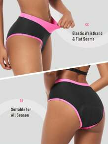 Qualicos Women's 4D Padded Bike Underwear Cycling Bicycle Shorts Biking Riding Briefs Biker Cycle Undershorts Perfect For Biking, Spinning, MTB Liner Driving, Virtual Bike Training, Motorbike, Horse Riding, Triathlon