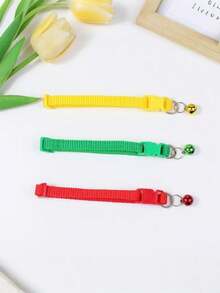 Vòng cổ chuông mèo Giáng sinh, Nhiều màu sắc, Phụ kiện cho thú cưng - Nhiều màu - Xem 3