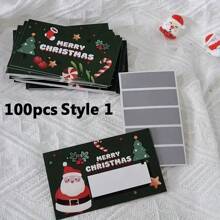 圣诞装饰 30 张可爱圣诞派对刮刮卡 - 具有独家圣诞元素，适用于派对策划、互动游戏、节日礼券、派对游戏奖品、幸运抽奖刮刮贴纸、圣诞派对活动定制游戏规则和活动道具 - 彩色 - 查看 17