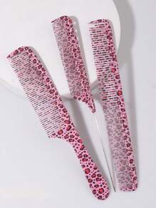 专业豹纹剪发造型梳，美发沙龙理发造型梳，适用于沙龙和家庭使用，包括发刷、梳子、美发工具、美发产品和配件，是理发沙龙美容旅行必备品、返校季必备品、旅行度假必备品、女士美发配件、刷子、发梳、梳子、解结梳、球形梳、迷你发梳、发梳套装、木梳、发梳、迷你发梳、解结梳、发梳、卷发梳、美发设备、旅行必备品、发型、美发、发梳、背梳、造型梳、卷发梳、边缘梳、发梳、梳发、发梳套装、梳发、卷发梳、解结梳、女士发梳、头发、旅行、美发产品、美发工具、美发用品、理发师、理发师配件、理发店、美发设备 - 粉色 - 查看 4