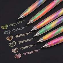 Penna gel multicolore da 1,2 mm - Scrivere vibrante a spirale, glitter, colori pastello, effetti inchiostro misti, perfetto per contabilità manuale, biglietti di auguri, giornalismo e creazioni artistiche - Esperienza di scrittura unica - Ideale per studenti, premi, regalo per il ritorno a scuola