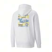 Puma Men's Letter Print Long Sleeve Casual Hoodie Sweatshirt