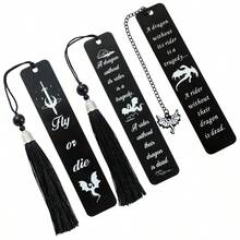 Dấu trang Fourth Wing, một dấu trang bằng thép không gỉ màu đen bán chạy ở Châu Âu và Châu Mỹ, là một món quà cho những người đam mê tiểu thuyết. Rất phù hợp cho những người yêu sách và đồ dùng học tập. Dấu trang Acrylic, Văn phòng phẩm Stitch, Sổ tay học tập - Nhiều màu - Xem 7