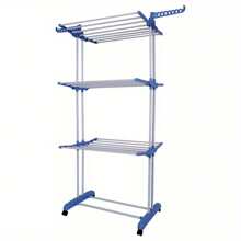 NEW 4 Tier Clothes Airer Rack Foldable Indoor Outdoor Laundry Dryer Rail Hanger - Variant1 - View 7