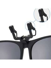 New TR Frame Clip Sunglasses Fashion Polarized Sunglasses Large Frame For Men And Women