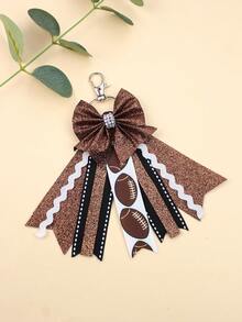 Móc khóa chủ đề cổ vũ & cổ động viên CHEER Cross Border 6,5 inch có nơ ruy băng, thích hợp cho thanh thiếu niên, thanh niên, quà tặng Giáng sinh, hoàn hảo cho đội cổ vũ - Nhiều màu - Xem 10