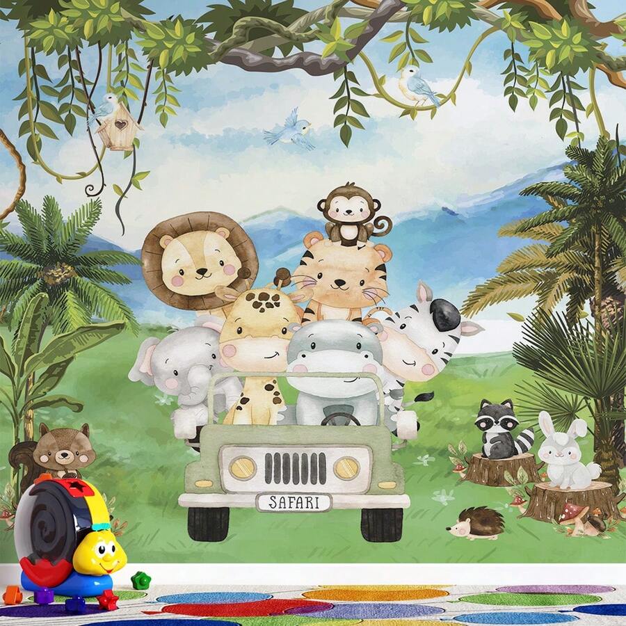 Kids Wallpaper AL 56 - Nhiều màu - Xem 1