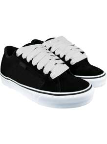 1pair Thick Flat 3/4" Wide Shoelaces Solid Color Strings For All Shoe Types - Sneaker Shoe Laces,Casual Shoes,White Shoes,Basketball Shoes - White - View 4