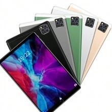 Tablet 10-Inch Android 12 Deca-Core Multi-Camera Keyboard 4G  8GB RAM 256GB - 黑色 - 查看 2