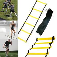Agility Ladder Speed Training Set 12 Rungs 8 Rungs Exercise Ladder For Football, Rugby, Boxing, Footwork And Other Sports Fitness Training Ladder With Carrying Bag - Multicolor - View 3