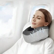 1 chiếc gối cổ hình chữ U bằng mút hoạt tính, tiện lợi khi đi du lịch Đồ dùng thiết yếu khi đi du lịch Tập luyện Cắm trại Đồ dùng thiết yếu cho kỳ nghỉ Phụ kiện kỳ nghỉ Phụ kiện du lịch Du thuyền Đồ dùng nghỉ ngơi Đồ dùng du lịch Trợ giúp giấc ngủ Phụ kiện kỳ nghỉ Đồ ngủ thoải mái khi đi du lịch Cắm trại Phụ kiện văn phòng Máy bay du lịch - Xám - Xem 2