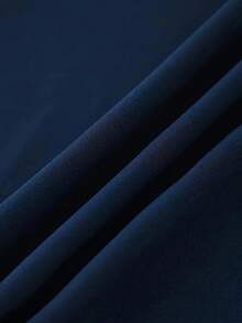 Scacto Vestido largo modesto de manga farol de cuello redondo de unicolor con pliegues en línea A, para uso diario, fiestas en casa y moda, versión holgada