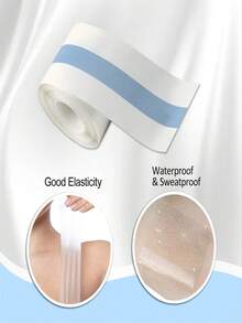 Miếng dán nâng ngực: Miếng dán áo ngực vô hình: Miếng dán nâng ngực Gather Anti-Walk Bump Tightening Pair Đồ lót ngực; Gói hàng mới và cũ được giao ngẫu nhiên - mờ - Xem 5